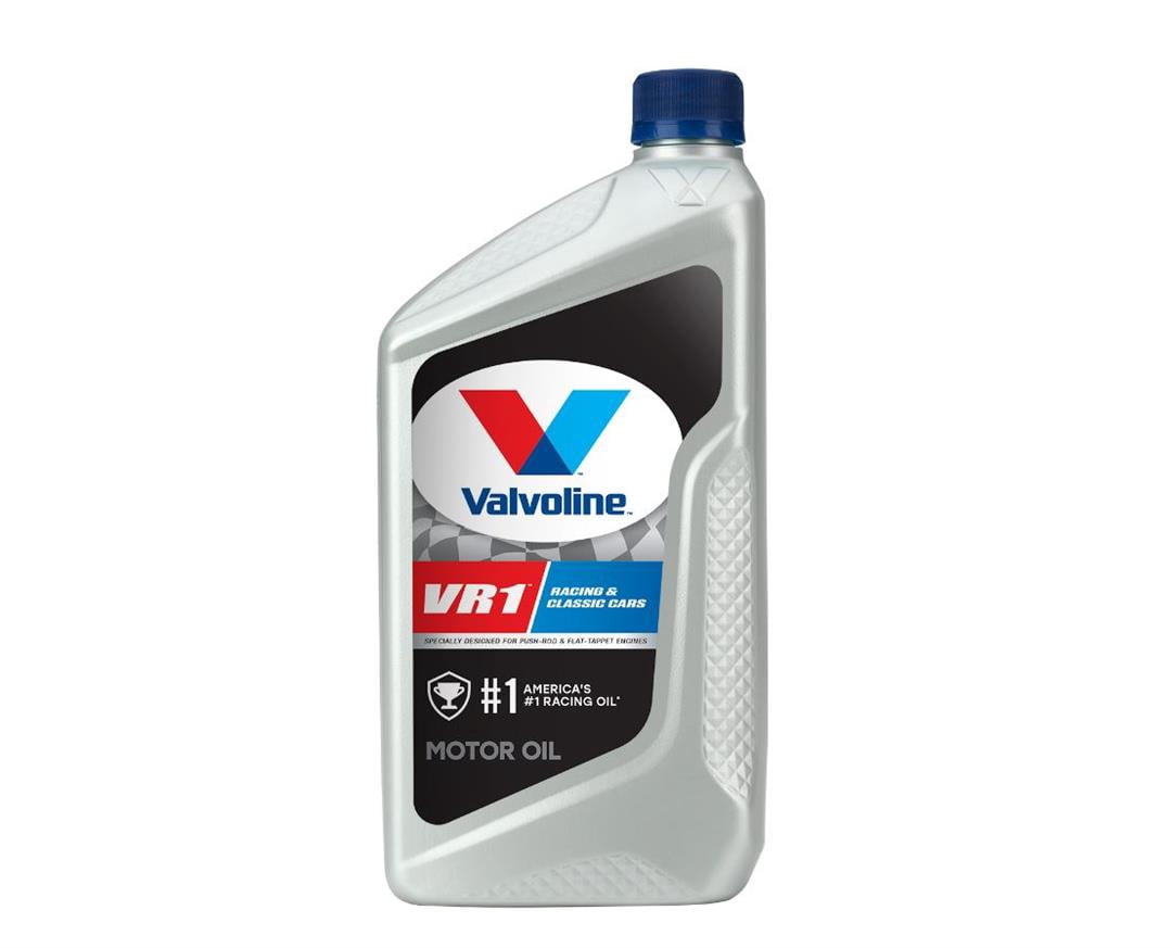 Valvoline Oil 822347 VR1 Racing Oil; SAE 20W-50; 1 Quart Bottle; Case Of 6