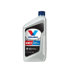 Valvoline Oil 822347 VR1 Racing Oil; SAE 20W-50; 1 Quart Bottle; Case Of 6