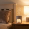 thumbnail image 4 of Fwttom Easter White Hollow Ceramic Incense Home Aromatherapy Bunny Candlestick Heating Oil Lamp, 4 of 4