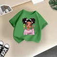 thumbnail image 5 of PMVFHDE T-Shirts pour Fille Jolis Hauts d'Été pour Fille Jolis T-Shirts pour Fille Hauts Filles T-Shirts Graphiques Enfant Filles Joli Graphique Col Rond Manche Courte Tee T-Shirt d'Été Vert,9-10 Ans, 5 of 5