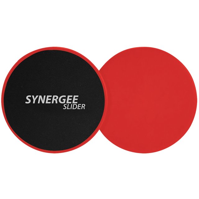 Synergee Core Sliders – Disques d'Exercice Ab Double Face Rouges Rogue