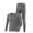 Grey, variant on Yuyuzo Mens Thermal Underwear Sets 2 Piece Pajama Long Johns Pants Sets Soft Lined Base Layer Underwear