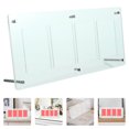 thumbnail image 2 of 1 set of Plastic Card Holder Card Display Stand Desktop Card Storage Rack, 2 of 8