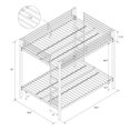 thumbnail image 2 of DHP Full over Full Metal Bunk Bed, Black, 2 of 5