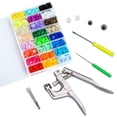 thumbnail image 2 of Boutons-pression Boutons-Pression Boutons-Pression Bouton-Pression T-5 Plastique Résine Bouton-Pression Tissu, 2 of 8