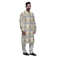 thumbnail image 2 of Atasi Kurta Imprimé de Designer pour Garçons Ensemble Kurta Pyjama Décontracté Vêtements d'Été, 2 of 5