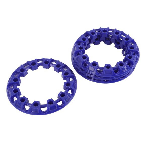 4 Pcs Couvre-Moyeu de Roue de VTT de 6 Pouces, Protège-Jante Décoratif pour Kart à Pédales avec Protection Universelle, Décor Adapté aux VTT et Plus