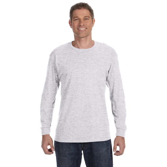Hanes - T-Shirt à Manches Longues Authentique
