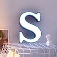 thumbnail image 3 of RKSTN Night Light Creative LED Letter Lights Night Light Plastic English Letters Light Lamp Decor Led Lights, 3 of 5