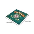 thumbnail image 1 of EGNMCR Room Decor Home Decor Mahjong Mat Reduction Mahjongg Table Mat Mahjong Accessories Tablecloth Game Poker Domino Game Game Mat For Card Board And Tile Games 70x70cm a tablecloth, 1 of 5