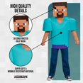 thumbnail image 2 of Disguise Minecraft Steve Classic Child Costume, 2 of 7