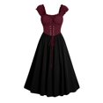 thumbnail image 1 of Élégante Robe Débardeur pour Femmes Sans Manches Midi d'Été avec Poches, 1 of 3