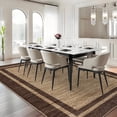 thumbnail image 2 of Bordered Washable Area Rug,Hallway Runner Rug,Washable Rug with Non-Slip Backing Stain Resistant Easy Cleaning Floor Cover for Dining Room, Living Room, Bedroom, 2 of 6