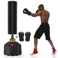 thumbnail image 1 of Goplus Sac de Frappe Autoportant Sac de Kickboxing avec Support Base à Ventouse, 1 of 7