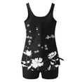 thumbnail image 3 of UPPADA Two Piece Tankini Swimsuits for Women High Waisted 2 Piece Bathing Suits Floral Print Tankini Set Tummy Control Modest Swimwear for Holiday Tank Swimsuits for Women Multicolor,2xl, 3 of 6