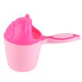 thumbnail image 4 of Pink Kid Wash Hair Bathing Flusher, Baby Shampoo Rinse Cup Eye Protection Plastic Material Pink  for Baby Bath, 4 of 7
