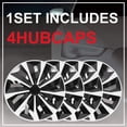 thumbnail image 3 of 15 Inch Wheel Hub Caps, 4PCS Wheel Hub Cover Set Protective Wheel Rim Cover Set Universal  for Cars, 3 of 7