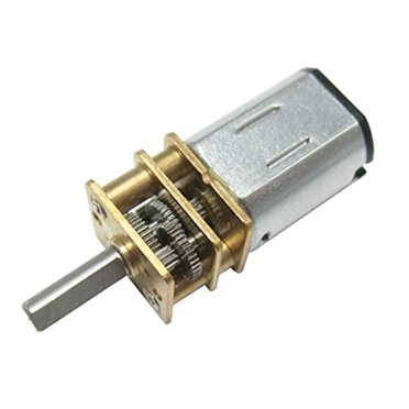 CHANCS N20 Small DC Motor 6V 50RPM Shaft Length 10mm Geared Motor with Metal Gearbox Motor for DIY RC Toys