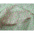 thumbnail image 4 of oneOone Silk Tabby Fabric Flower & Leaves Watercolor Decor Fabric Printed BTY 42 Inches Wide, 4 of 4