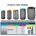 thumbnail image 4 of MesaSe Sac en Filet de Camping Ultraléger pour l'Extérieur, Sacs de Sport à Cordon, Sacs de Rangement, Sac à Dos, Randonnée, Voyage, Outils, Sac de Compression (S&M&L&TG&TTG), 4 of 14
