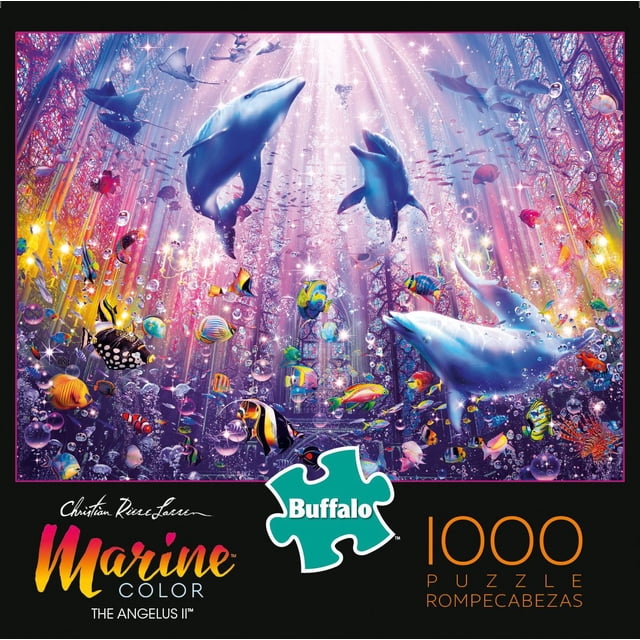 Buffalo Games - Marine Color - The Angelus II - 1000 Piece Jigsaw Puzzle