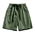 thumbnail image 1 of Birdeem Mens Shorts Mens Summer Casual and Comfortable Drawstring Pocket Elastic Waist Shorts, 1 of 9