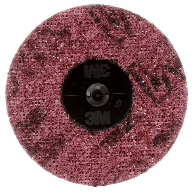3-M Company 07486 Disque de Conditionnement de Surface Roloc Bordeaux Moyen de 3 Pouces