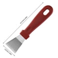 thumbnail image 2 of Stainless Steel Fume Shovel Fume Machine Shovel Decontamination Shovel Pot Bottom Cleaning Tool Fruit Washer Wool Fabric Bio Boosters Living Environment Kitchen Cleaning Brush with Long Handle, 2 of 2
