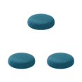 thumbnail image 3 of maskred Housses de Coussin Rondes pour Tabouret Confortable Polyester Imperméabilisation Douce Noir Vert 3Set, 3 of 6