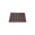 thumbnail image 3 of Registre d'Aération de Plancher en Fonte 10′′ x 12′′ avec Registre – Design Tudor Champignon Robuste, Couvercle de Grille CVC Enduit de Poudre Durable et Antirouille pour Planchers, Murs et Plafonds – Prima Decorative Hardware, 3 of 8