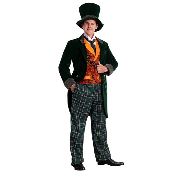 Déguisement Alice au Pays des Merveilles de Luxe pour Homme Plus Mad Hatter