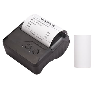 Amdohai Imprimante Thermique Portable Bluetooth 80 mm pour Reçus, Imprimante Personnelle Mini pour Factures et POS Mobile avec Batterie Rechargeable