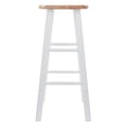 thumbnail image 3 of Winsome Element 29" Bar stool Natural/White, 3 of 6