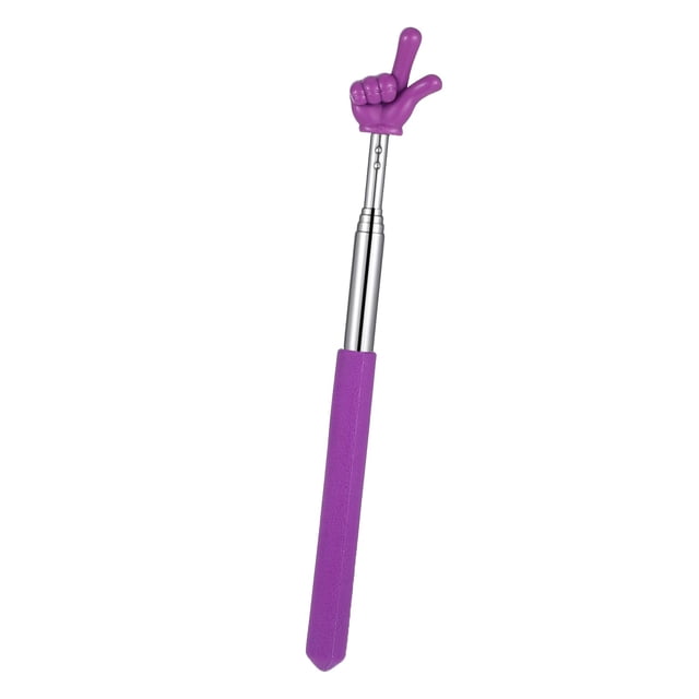 Children's Telescopic Finger Stick for Class Reading Learning Aid Portable Plastic