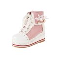thumbnail image 1 of Bottes Mignonnes à Plateforme pour Femmes Automne et Hiver, 1 of 2