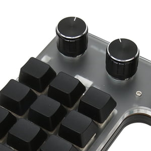 Clé mécanique à clés,12 Clé 3 Clavier mécanique Knob jeu clavier fiable et durable