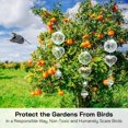 thumbnail image 4 of WHEANG Reflective 3D Stainless Bird Scare Devices Wind Garden Decor Outdoor, 4 of 4