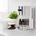 thumbnail image 2 of Kenmore Aroma Control Programmable 12-cup Coffee Maker, White/Stainless, 2 of 12
