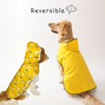 thumbnail image 3 of CNKOO Double-Layer Yellow Raincoat for Dogs  Stylish & Waterproof Two-Way Wear, 3 of 7