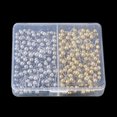 thumbnail image 3 of 400pcs Metal Colour 4 MM Pin Plastic Head Pushpins Ball Shape Map Pin Round, 3 of 8