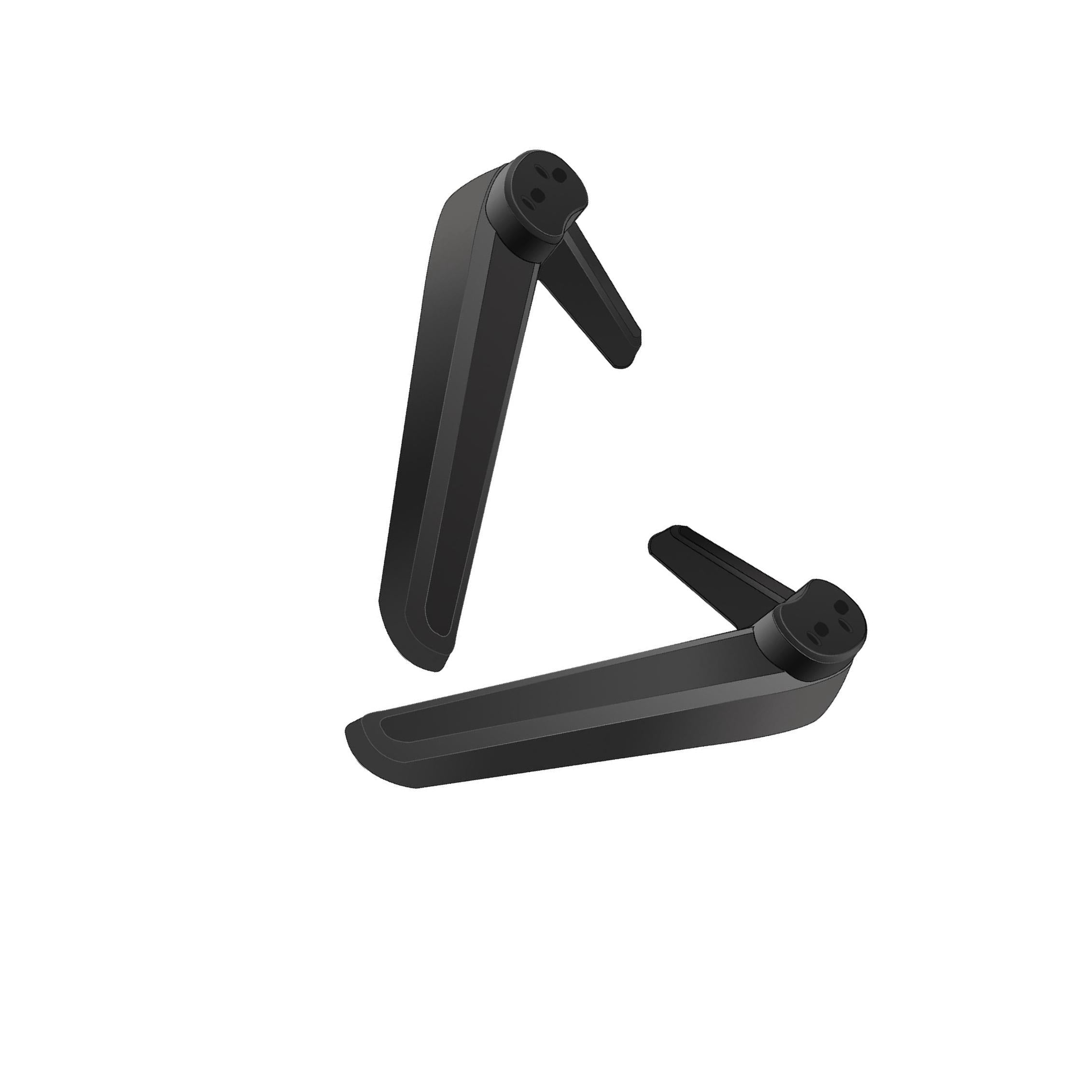 jesticaly 2 Pieces TV Stand Base Legs Top Table Stand TV for Tv Most Televisions