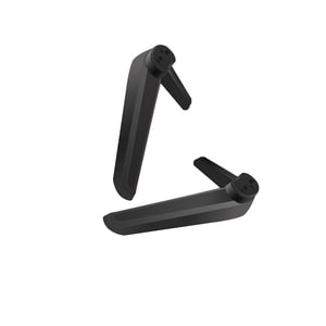 Jesticaly 2 Pièces TV Pieds de la table du haut TV pour la plupart des télévisions