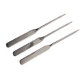 thumbnail image 1 of Nail Art Stirring Rod, Blade Design Stainless Steel 3Pcs Nail Glue Mixing Bar Durable  For Salon, 1 of 8