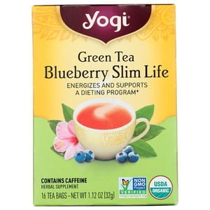 Yogi Tea - vert Tea Une vie mince aux bleuets, 16 Des sacs, 1.1 oz