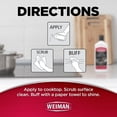 thumbnail image 3 of Weiman Nettoyant pour Gros Travaux & Lustrant pour Table de Cuisson en Verre, 472ml, 3 of 7