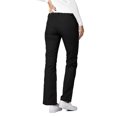 thumbnail image 4 of Adar Universal Women's Straight Leg Scrub Pants, Drawstring, Durable Poplin, Black, 4 of 7