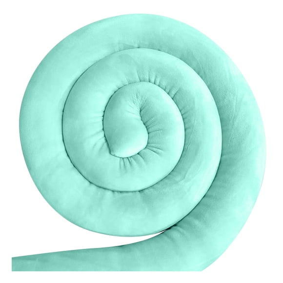 Binwennn 100cm/200cm/300cm/400cm Baby Bed Strip Bed Pillow Strip Bed Roll Bed Edge Decorative Cushion Bed Border DIY Handmade Adult Throw Pillows High Appearance Design And Production Body Pillowcase