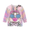 thumbnail image 5 of Lovzfmll Haut à Manches 3/4 Imprimé Mode pour Garçons et Filles, Col Rond Décontracté Tee pour Petites Filles 140, 5 of 5