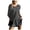 Black, variant on TrendOFT Womens Casual Summer Jumpsuit Striped Print Short Sleeve Crew Neck Baggy Backless Womens Overalls Rompers Light Pink XXL
