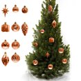thumbnail image 4 of 12PCS Xmas Decorations - Christmas Room Decorations, Christmas Tree Ornament Pendant Party Supplies Tree Hanging Plastic Ball, 4 of 4